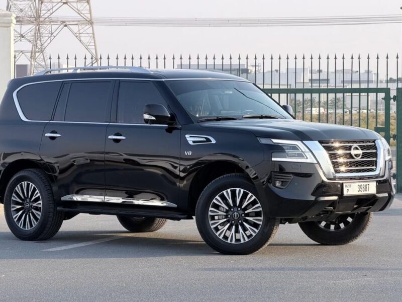 2024 Nissan Patrol LE PLATINUM CITY 5.6 Litres V8 Petrol Engine Black Brown SUV GCC Specs