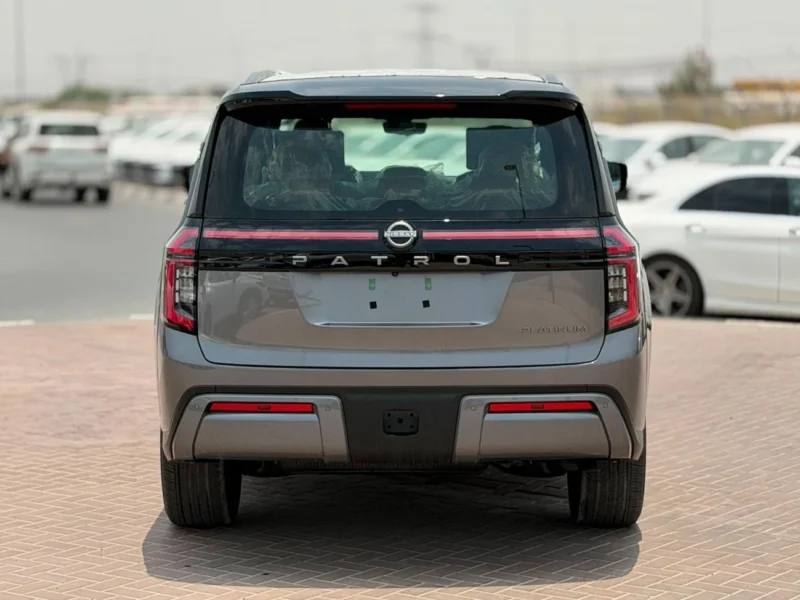 2026 Nissan Patrol LE PLATINUM CITY 3.5 Litres 6 Cylinders Petrol Engine Grey Tan SUV GCC