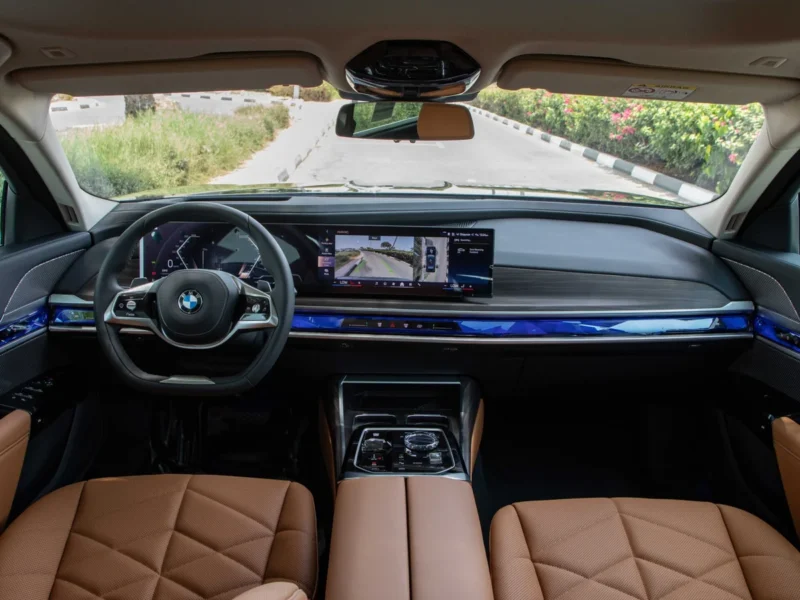2026 BMW 735i 7 Series 3.0 Litres 6 Cylinders Petrol Engine Black Tan Sedan GCC Specs