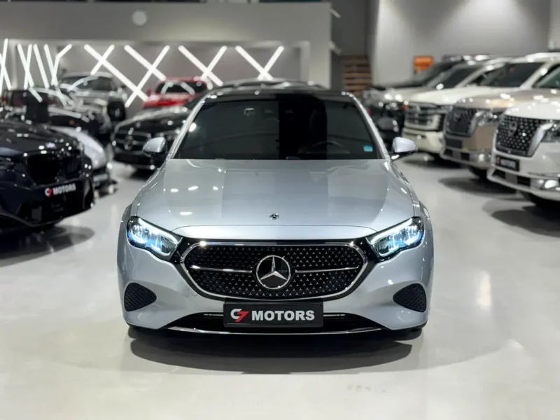 2024 Mercedes-Benz E-Class E 200 4 Cylinders Petrol Engine Silver Brown Sedan Korean Specs