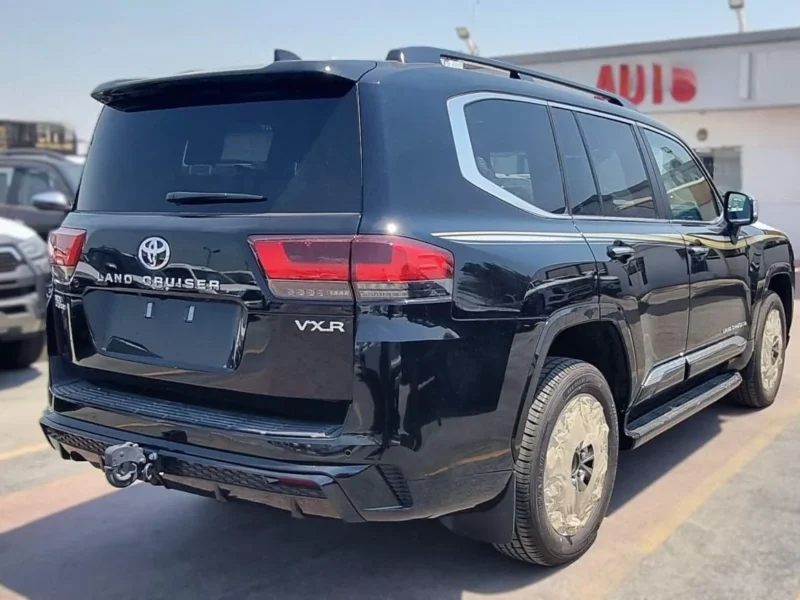 2026 Toyota Land Cruiser VXR 3.5 Litres Twin Turbo 6 Cylinders Petrol Engine Black Red SUV Automatic