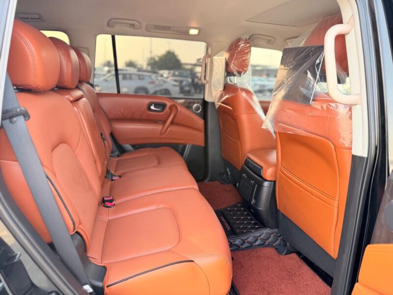 2024 Nissan Patrol LE PLATINUM CITY 5.6 Litres V8 Petrol Engine Black Brown SUV GCC Specs