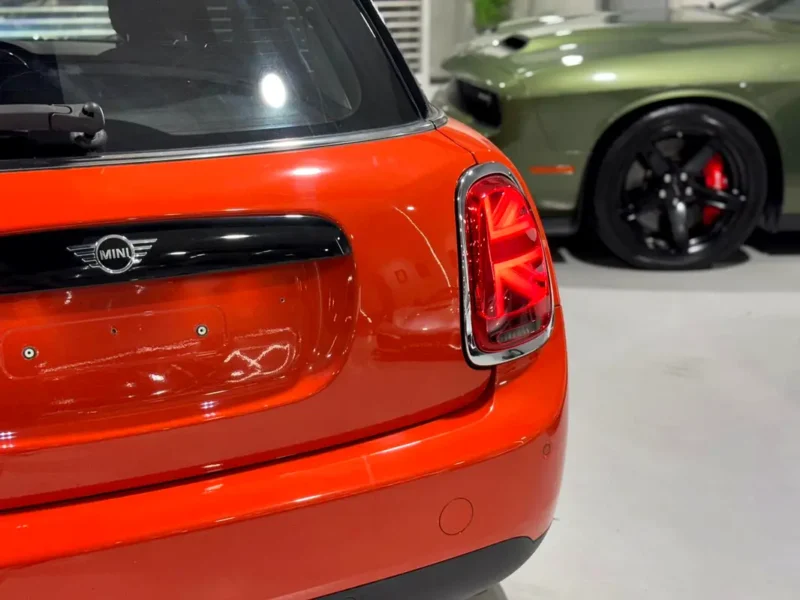 2021 MINI Cooper Cooper 3 Cylinders Petrol Engine Orange Black Hatchback GCC Specs