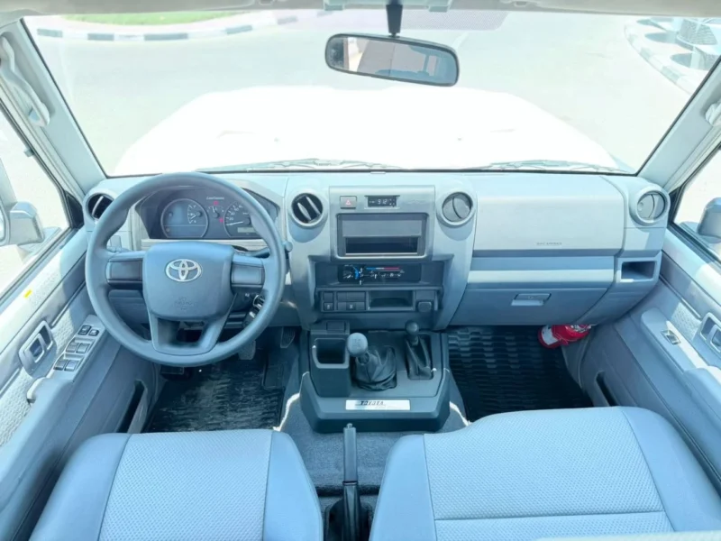 2026 Toyota Land Cruiser 70 LC 78 HARDTOP 2.8 Litres 4 Cylinders Engine White Grey SUV GCC