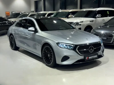 2024 Mercedes-Benz E-Class E 200 4 Cylinders Petrol Engine Silver Brown Sedan Korean Specs