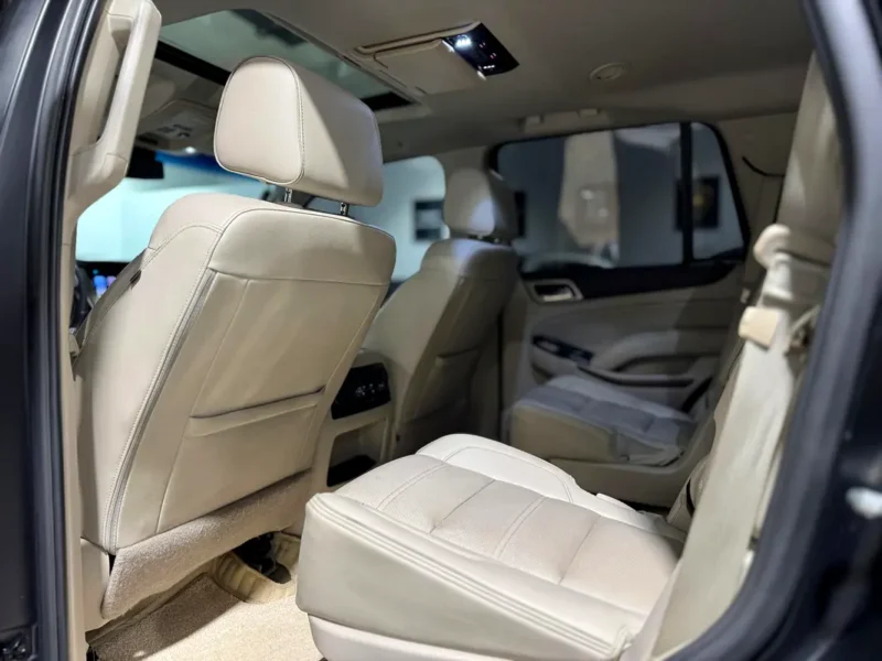 2019 GMC Yukon Denali 8 Cylinders Petrol Engine Black Beige SUV GCC Specs Full Option