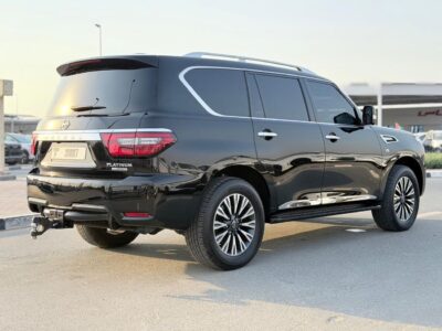 2024 Nissan Patrol LE PLATINUM CITY 5.6 Litres V8 Petrol Engine Black Brown SUV GCC Specs