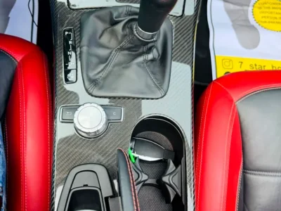 2012 MERCEDES-BENZ SLK 55 AMG 8 Cylinders Engine White Red Convertible Exceptionally Rare
