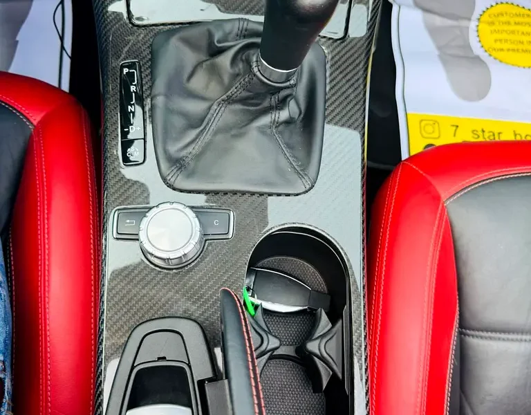 2012 MERCEDES-BENZ SLK 55 AMG 8 Cylinders Engine White Red Convertible Exceptionally Rare