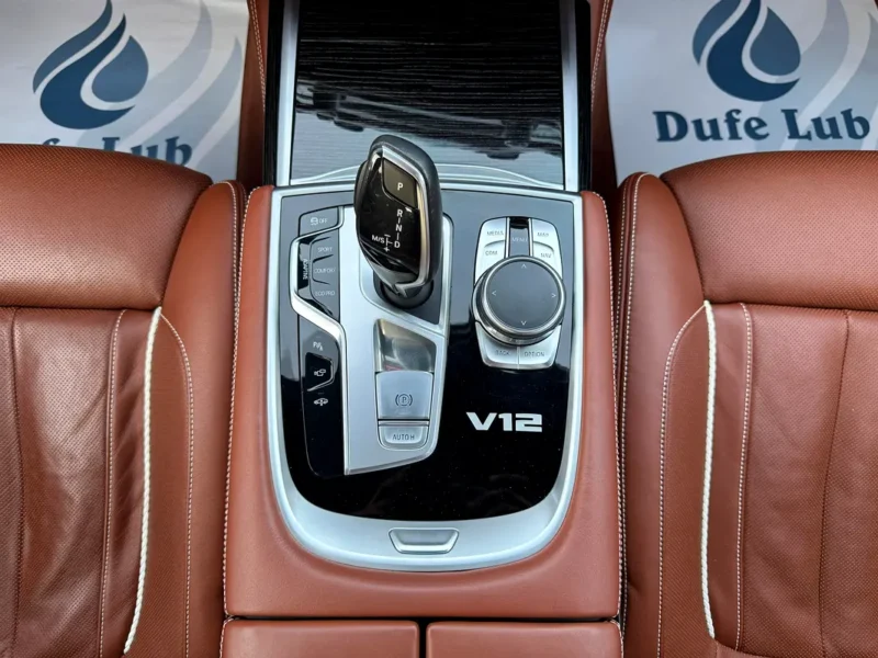 2017 BMW 7-Series 760Li xDrive 12 Cylinders petrol Engine White Brown Sedan Japanese Specs