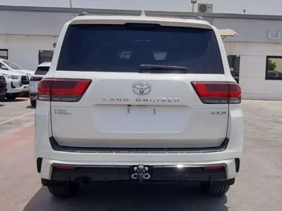 2026 Toyota Land Cruiser VXR 3.5 Litres Twin Turbo 6 Cylinders Petrol Engine White Red SUV Automatic