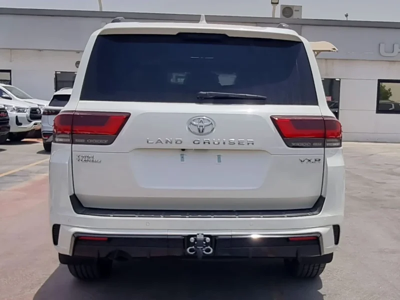 2026 Toyota Land Cruiser VXR 3.5 Litres Twin Turbo 6 Cylinders Petrol Engine White Red SUV Automatic