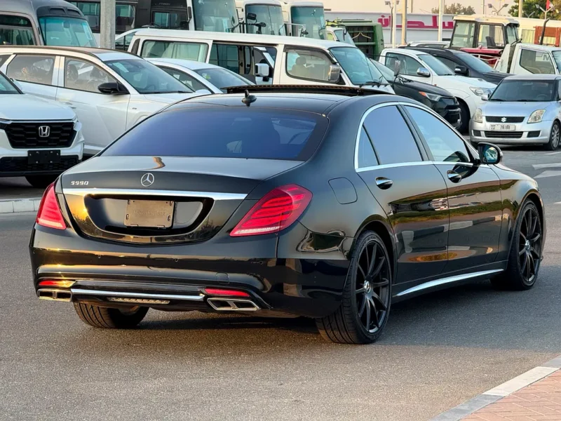 2014 Mercedes-Benz S-Class S 550 8 Cylinders Petrol Engine Black Sedan Japanese Specs