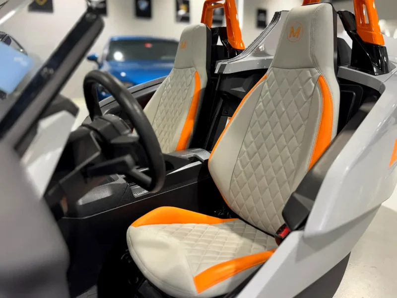 2022 Polaris Slingshot SLR 4 Cylinders Petrol Engine Grey White Autocycle US Specs
