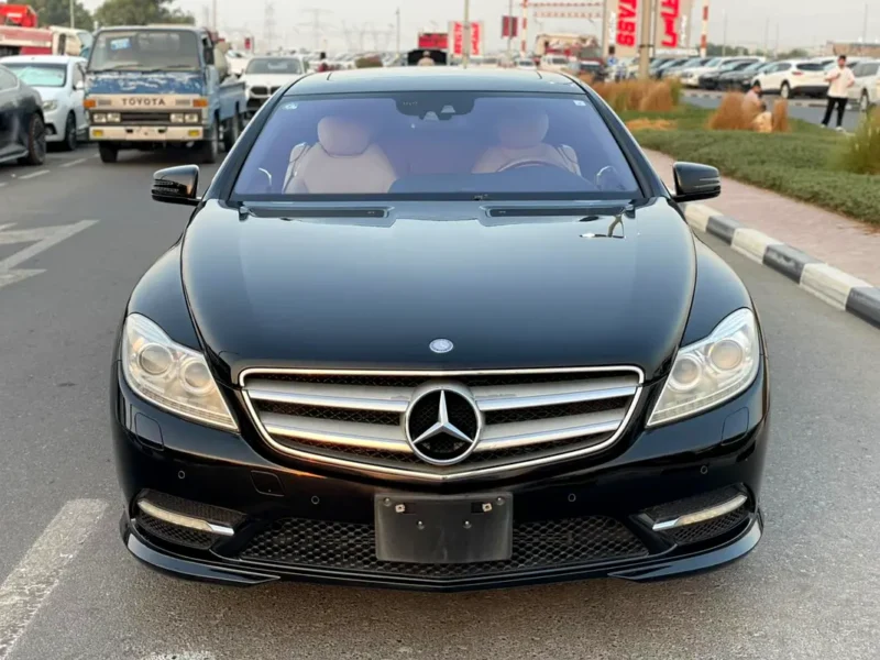 2011 Mercedes-Benz CL-Class CL 550 8 Cylinders Engine Black Beige Coupe Pristine Condition