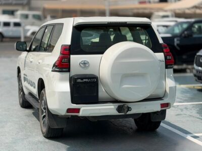 2023 Toyota Prado TX-L 4.0 Litres V6 Petrol Engine White Beige SUV GCC Specs Automatic