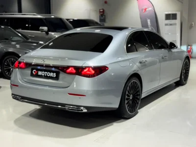 2024 Mercedes-Benz E-Class E 200 4 Cylinders Petrol Engine Silver Brown Sedan Korean Specs