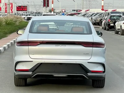 2026 BYD HAN Premium Electric Vehicle Silver Brown Sedan GCC Specs Automatic