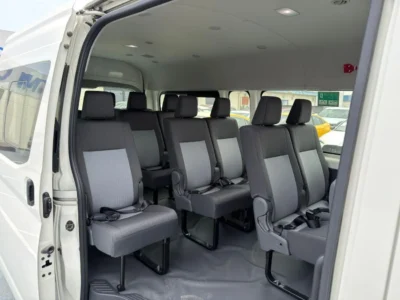 2025 Toyota Hiace GL 3.5 Litres 6 Cylinders Petrol Engine White Black Van GCC Specs Manual