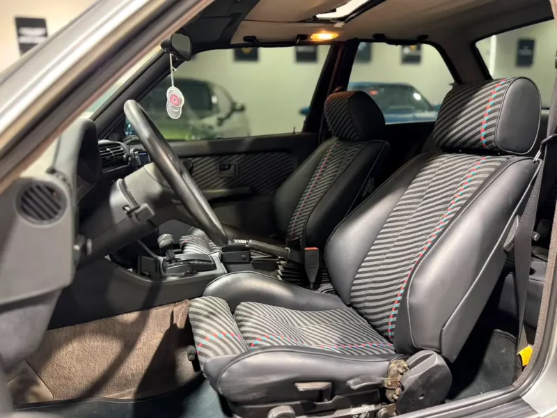 1989 BMW 3-Series 325i 6 Cylinder Engine Grey Black Sedan US Specs Classic Collection