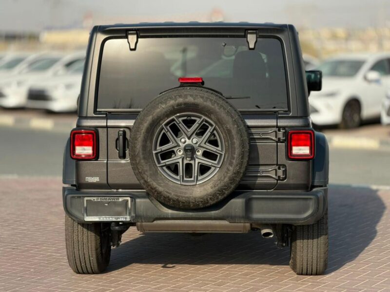 2024 Jeep Wrangler SPORT 2.0 Litres 4 Cylinders Petrol Engine Grey Black SUV American Specs