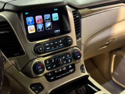 2019 GMC Yukon Denali 8 Cylinders Petrol Engine Black Beige SUV GCC Specs Full Option