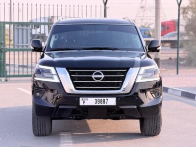 2024 Nissan Patrol LE PLATINUM CITY 5.6 Litres V8 Petrol Engine Black Brown SUV GCC Specs