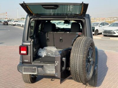 2024 Jeep Wrangler SPORT 2.0 Litres 4 Cylinders Petrol Engine Grey Black SUV American Specs