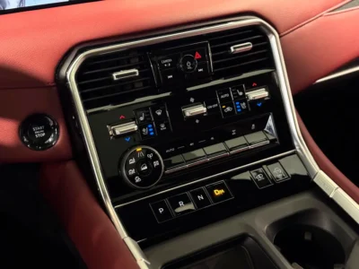 2025 Nissan Patrol LE Platinum 6 Cylinders Petrol Engine White Red SUV GCC Specs Full Option