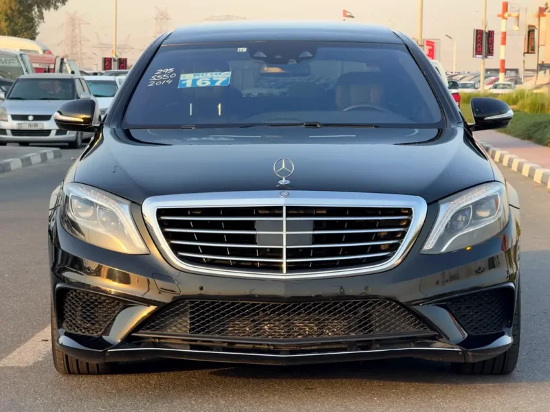 2014 Mercedes-Benz S-Class S 550 8 Cylinders Petrol Engine Black Sedan Japanese Specs