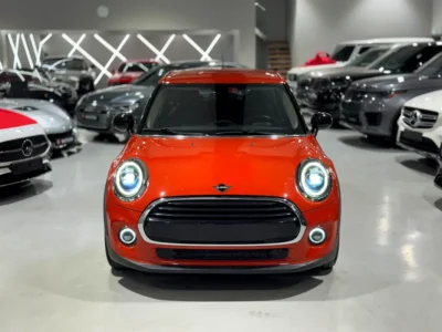 2021 MINI Cooper Cooper 3 Cylinders Petrol Engine Orange Black Hatchback GCC Specs