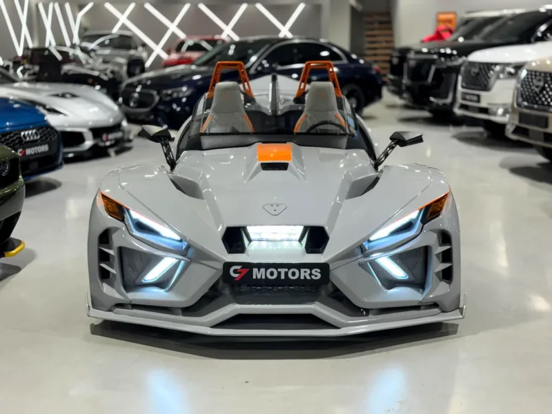2022 Polaris Slingshot SLR 4 Cylinders Petrol Engine Grey White Autocycle US Specs