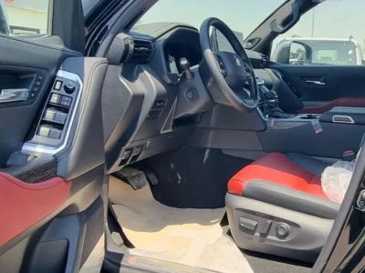 2026 Toyota Land Cruiser VXR 3.5 Litres Twin Turbo 6 Cylinders Petrol Engine Black Red SUV Automatic