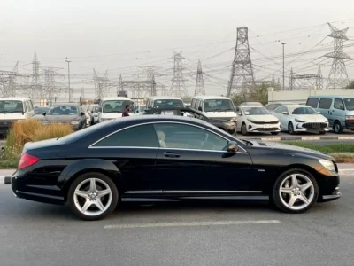 2011 Mercedes-Benz CL-Class CL 550 8 Cylinders Engine Black Beige Coupe Pristine Condition