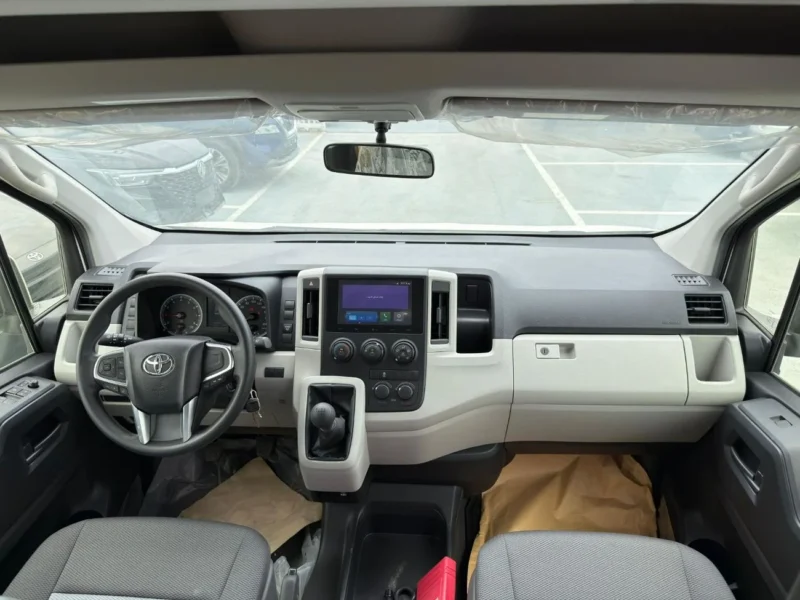 2025 Toyota Hiace GL 3.5 Litres 6 Cylinders Petrol Engine White Black Van GCC Specs Manual