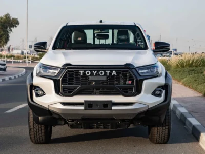2026 Toyota Hilux GR Sport 4.0 Litres V6 Petrol Engine White Black Pickup Truck GCC Specs