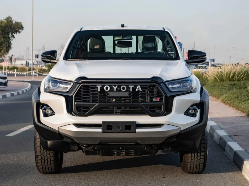 2026 Toyota Hilux GR Sport 4.0 Litres V6 Petrol Engine White Black Pickup Truck GCC Specs