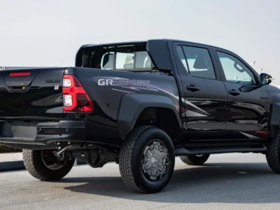 2026 Toyota Hilux GR Sport 4.0 Litres V6 Petrol Engine Black Pickup Truck GCC Specs Automatic
