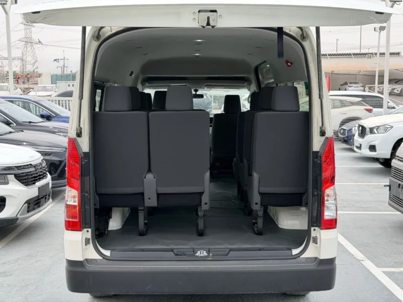 2025 Toyota Hiace GL 3.5 Litres 6 Cylinders Petrol Engine White Black Van GCC Specs Manual