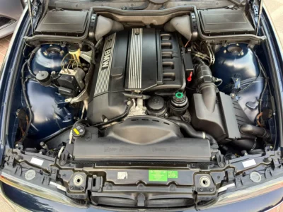 2000 BMW 5-Series 525i 6 Cylinders Petrol Engine Blue Black Sedan Japanese Specs Clean Title