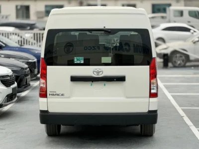 2025 Toyota Hiace GL 3.5 Litres 6 Cylinders Petrol Engine White Black Van GCC Specs Manual