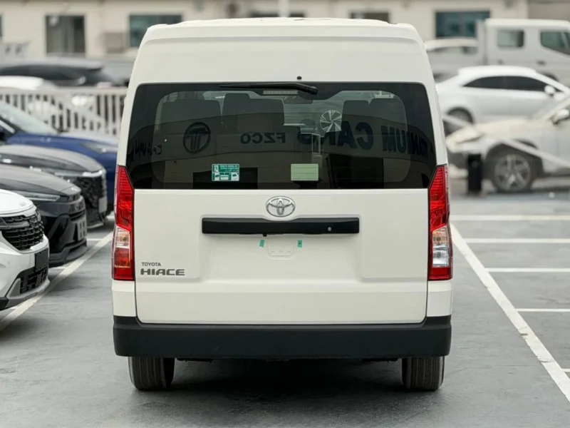 2025 Toyota Hiace GL 3.5 Litres 6 Cylinders Petrol Engine White Black Van GCC Specs Manual