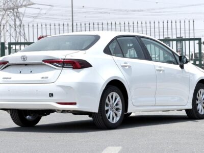 2025 Toyota Corolla XLI 1.6 Litres 4 Cylinders petrol Engine White Grey Sedan Chinese Specs