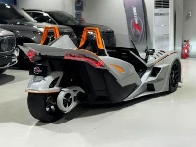2022 Polaris Slingshot SLR 4 Cylinders Petrol Engine Grey White Autocycle US Specs