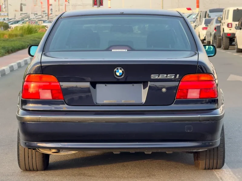 2000 BMW 5-Series 525i 6 Cylinders Petrol Engine Blue Black Sedan Japanese Specs Clean Title