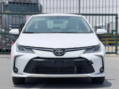 2025 Toyota Corolla XLI 1.6 Litres 4 Cylinders petrol Engine White Grey Sedan Chinese Specs