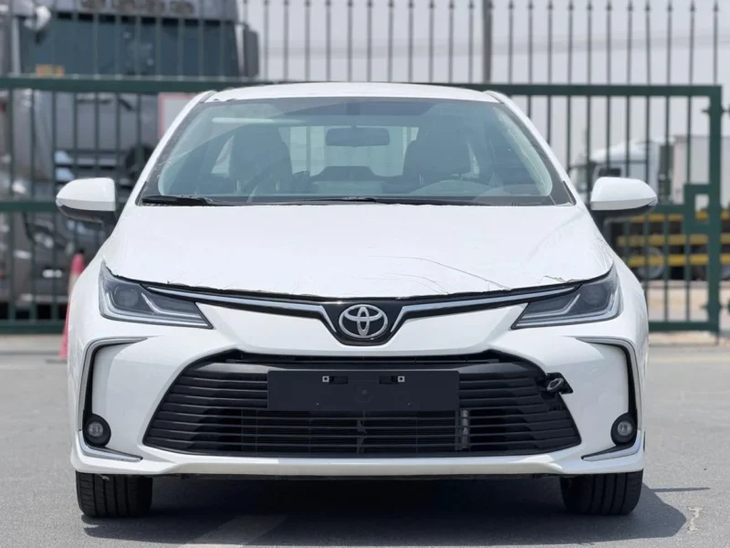 2025 Toyota Corolla XLI 1.6 Litres 4 Cylinders petrol Engine White Grey Sedan Chinese Specs