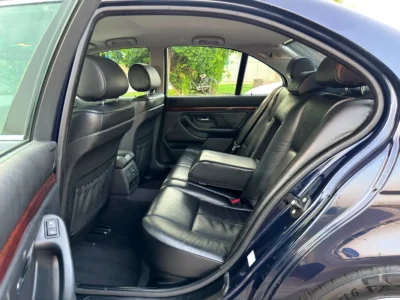 2000 BMW 5-Series 525i 6 Cylinders Petrol Engine Blue Black Sedan Japanese Specs Clean Title