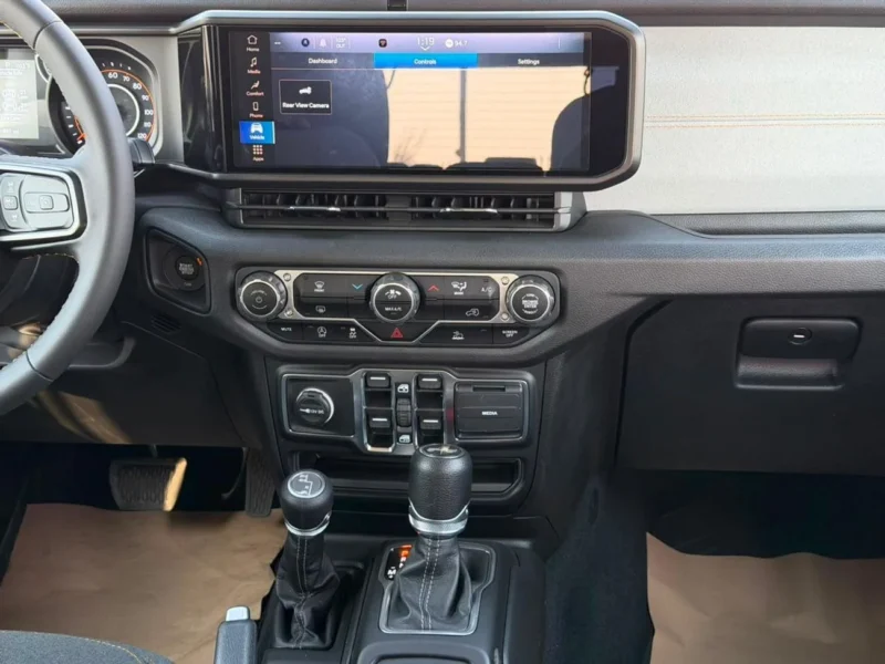 2024 Jeep Wrangler SPORT 2.0 Litres 4 Cylinders Petrol Engine Grey Black SUV American Specs
