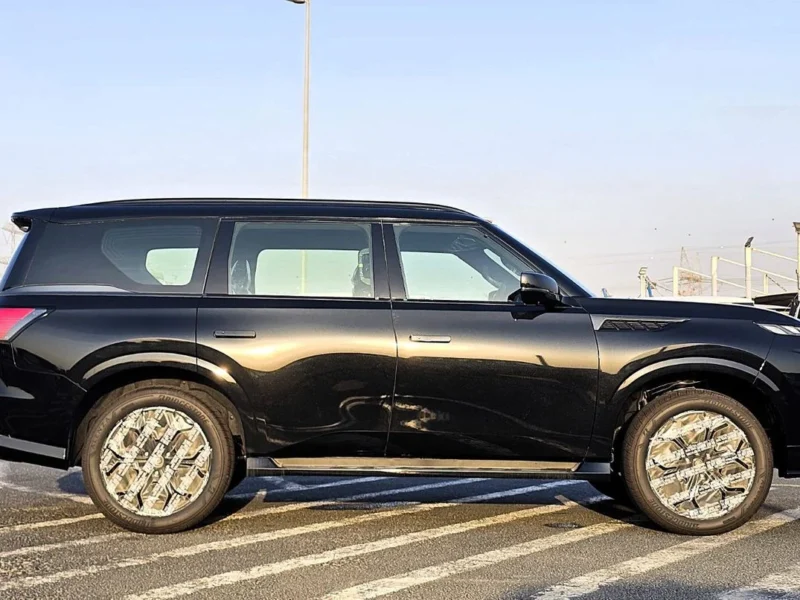 2026 Infiniti QX80 SENSORY CAPTAIN CHAIRS 3.5L V6 Turbo Petrol Engine Black SUV GCC